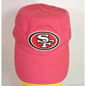NFL Apparel San Francisco 49ers Adjustable Pink Red Hat Womens Cap Football